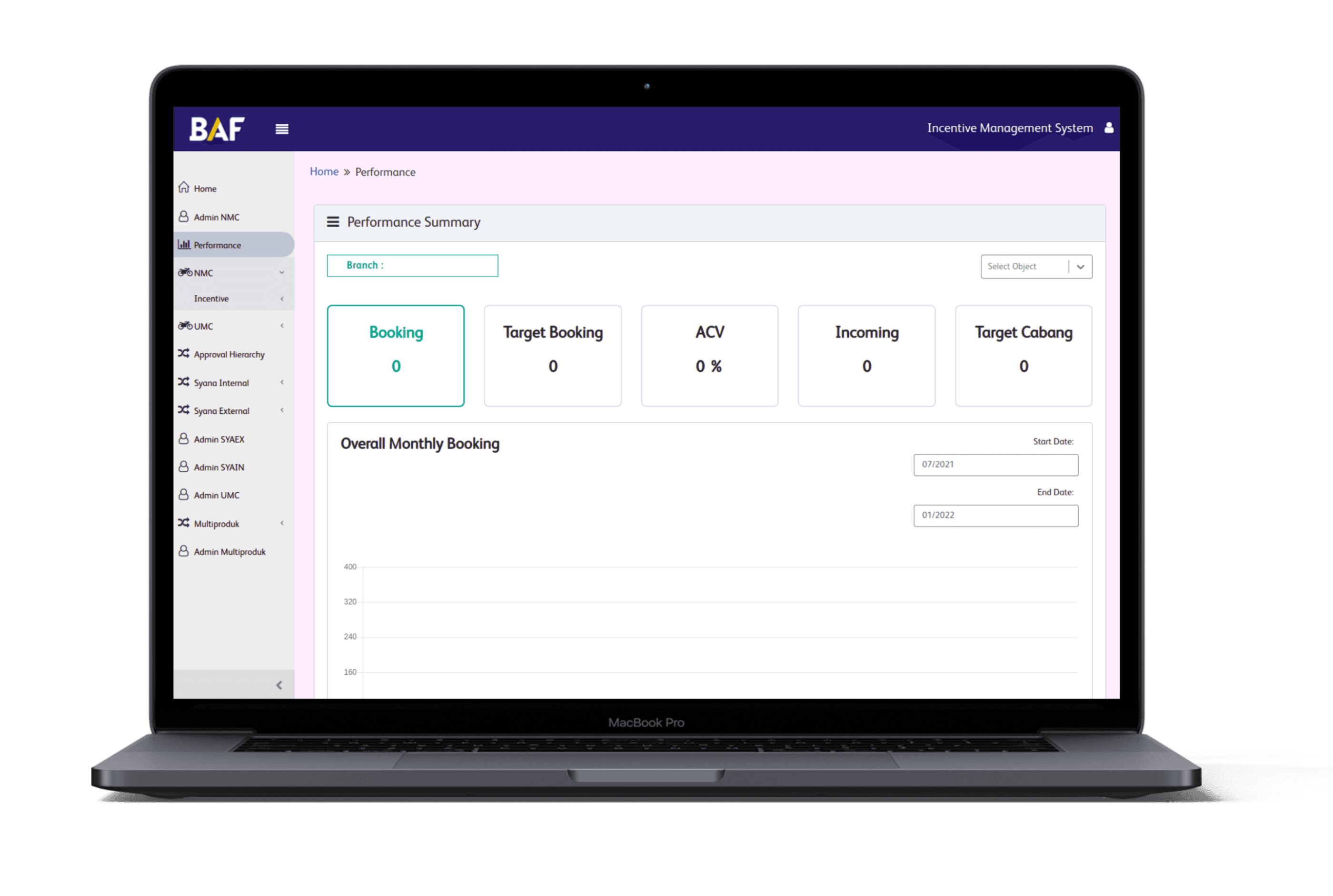 Incentive Management System BAF