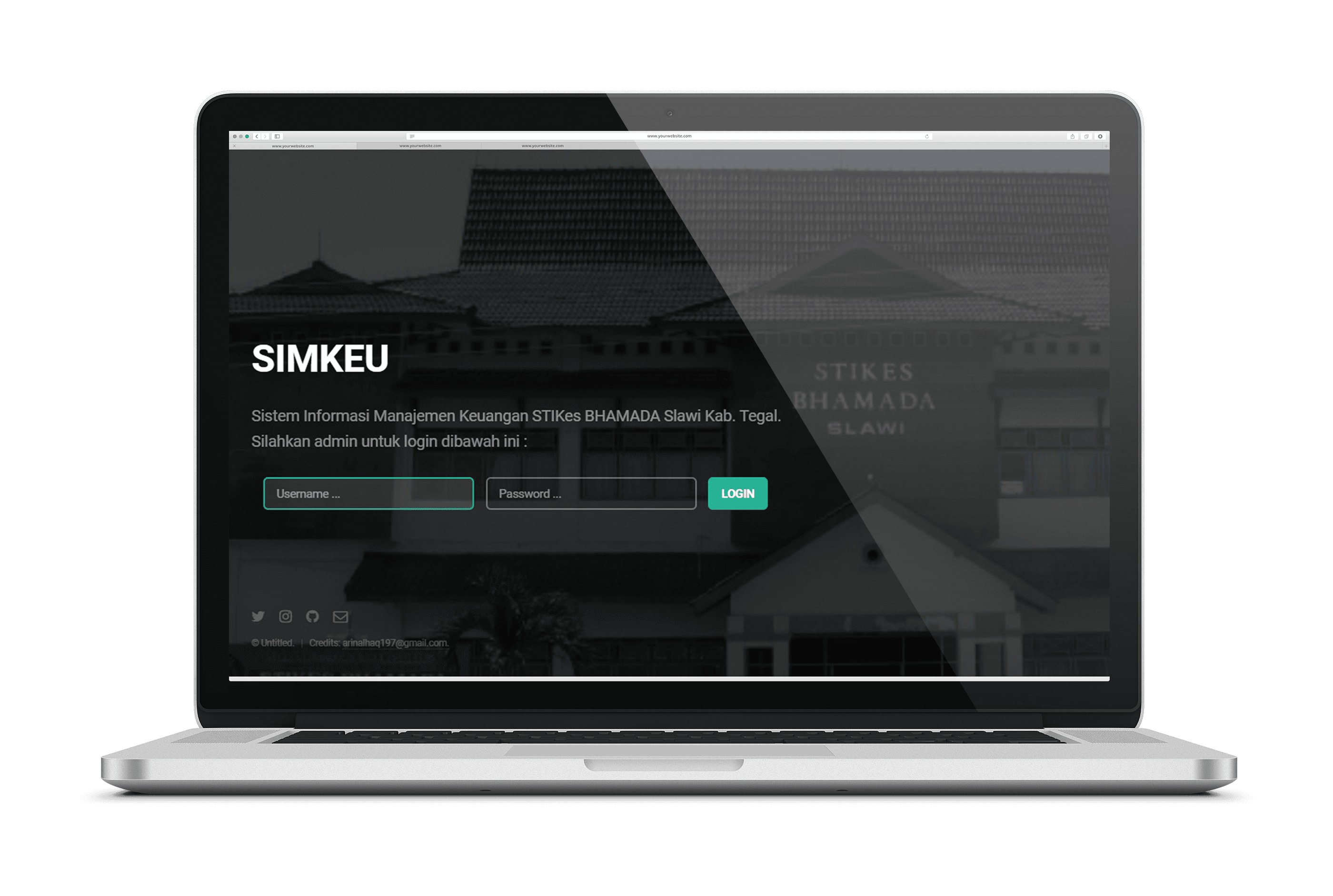 Sistem Informasi Keuangan Stikes Bhamada (SIMKEU)